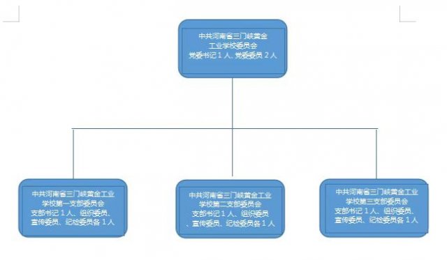 河南省三門峽黃金工業(yè)學(xué)校黨委組織架構(gòu)